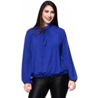 Ingoria LESLY Blusenshirt mit locker fallenden Stehkragen (Uni)