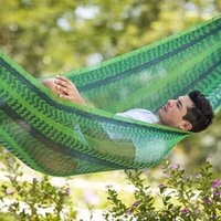 MacaMex Mexikanische Netzhängematte Matrimonial Baumwolle MacaMex Mexikanische Netzhängematte Matrimonial Baumwolle