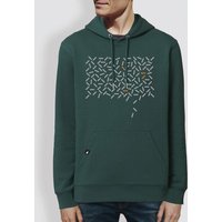 little kiwi Unisex Hoodie, "Bewegung", Glazed Green