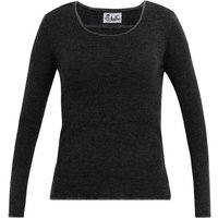 Jalfe Longsleeve Wolle plain melange