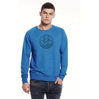 Picopoc Fahrrad Sweatshirt „Unter den Wolken“ in Blau & Schwarz