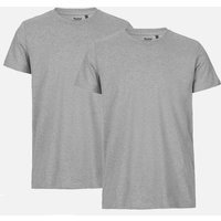 NEUTRAL® Doppelpack Herren Bio Tshirt - Bio Baumwolle