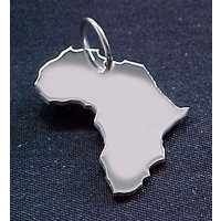 S.W.w. Schmuckwaren AFRIKA Kettenanhänger in 925 Silber