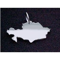 S.W.w. Schmuckwaren KASACHSTAN Kettenanhänger in 925 Silber