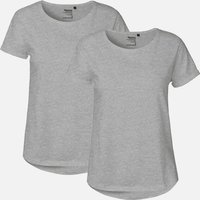 Doppelpack Neutral® Ladies Roll Up Sleeve T-Shirt