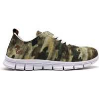 Superleichter, veganer Sneaker "thies ® PET Camo" aus recycelten Flaschen, flexibel und bequem
