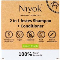 Niyoks Naturkosmetik Niyok 2 in 1 festes Shampoo + Conditioner