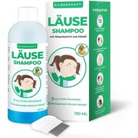 Silberkraft Läuseshampoo 100 ml mit Nissenkamm - für Kinder ab 1 Jahr