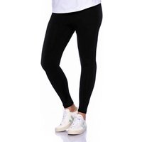 Milchshake High-Waist Basic Leggings aus weichem Modal French-Terry