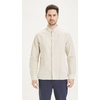KnowledgeCotton Apparel Leinenhemd - Custom fit linen shirt