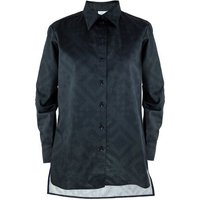 Sophia Schneider-Esleben Unisex Shirt Lui, QR Black - Hemd aus Bio-Baumwolle