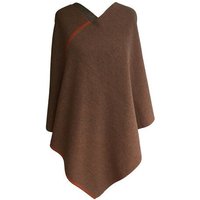 austriandesign.at DreieckPoncho reversibel dünn aus extrafeiner Merinowolle