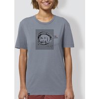 little kiwi Damen T-Shirt, "Juri", Lava Grey