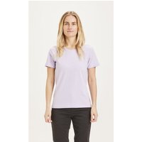 KnowledgeCotton Apparel T-Shirt - ROSA - aus Bio-Baumwolle