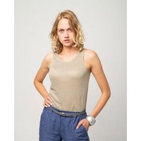 Alma & Lovis Leinentop aus Leinen-Jersey | Linen Top