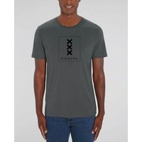 Human Family Bio Herren City T-Shirt "Amsterdam - Coordinates" aus Bio-Baumwolle