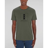 Human Family Bio Herren City T-Shirt "Amsterdam - Coordinates" aus Bio-Baumwolle