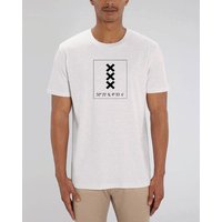 Human Family Bio Herren City T-Shirt "Amsterdam - Coordinates" aus Bio-Baumwolle