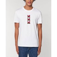 Human Family Bio Herren City T-Shirt "Amsterdam - XXX Tulip" aus Bio-Baumwolle