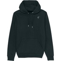 Human Family Bio Unisex Basic Hoodie - "HF" aus Bio-Baumwolle
