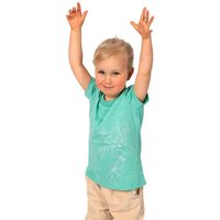 Life-Tree Organic Shirt Kids Olive Branch | Rosa/Grün