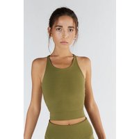 True North Damen Crop Top aus Bio-Baumwolle Bauchfreies Yogatops T1220