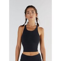 True North Damen Crop Top aus Bio-Baumwolle Bauchfreies Yogatops T1220