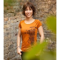 päfjes Pflanzen Kolibri V2 - Fair gehandeltes Tencel Frauen T-Shirt