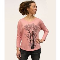 Cmig Erle mit Elster 3/4-Ärmel-T-Shirt in canyon pink