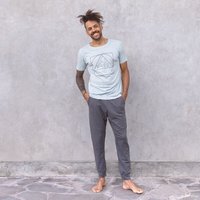 Jaya ADI MELANGE - Männer/Damen - Sweathose mit Taschen für Yoga/ Freizeit Biobaumwolle