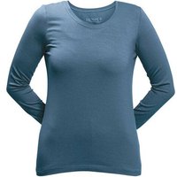 Dunque Damen Shirt Langarm Baumwolle (Bio) mit Elasthan
