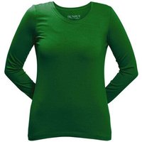 Dunque Damen Shirt Langarm Baumwolle (Bio) mit Elasthan