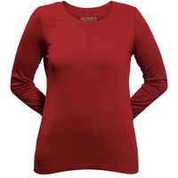 Dunque Damen Shirt Langarm Baumwolle (Bio) mit Elasthan