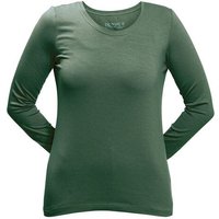 Dunque Damen Shirt Langarm Baumwolle (Bio) mit Elasthan