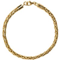 macimo Chunky Armband vergoldet, aus recyceltem Sterlingsilber