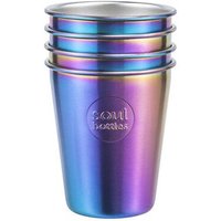 soulbottles Plastikfreier Trinkbecher aus Edelstahl • soulcups steel Utopia • 0,3 l und 0,4 l