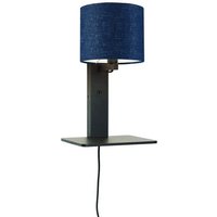 GOOD&MOJO Schwarze Wandlampe Andes