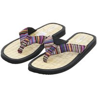 Les Tôngs JUNCUS-V Karafuru gesunde Zimtlatschen - vegane Flip-Flops mit Zimtsohle