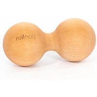 rollholz Doppelkugel - nachhaltiges Faszientraining und Eigenmassage