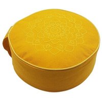 Frida Feeling Yoga/Mediationskissen aus Bio-Baumwolle (Höhe 15 cm, verschiedene Farben)