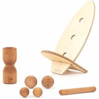 rollholz Balance Board Set groß | FSC | Hergestellt im Schwarzwald