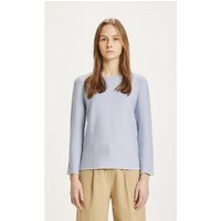 KnowledgeCotton Apparel Strickpullover Myrthe mit U-Boot Ausschnitt - aus Biobaumwolle