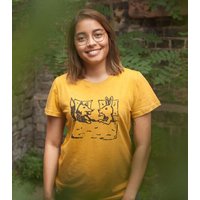 päfjes Fuchs & Hase - Frauen T-Shirt - Fair gehandelt aus Baumwolle Bio - Slub