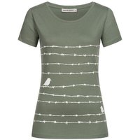 NATIVE SOULS T-Shirt Damen - Barbwire