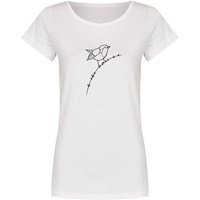 Brandless Basic Bio T-Shirt (ladies) Nr.2 Rotkehlchen GOTS 155g/m²