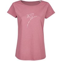 Brandless Basic Bio T-Shirt (ladies) Nr.2 Rotkehlchen GOTS 155g/m²