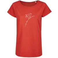 Brandless Basic Bio T-Shirt (ladies) Nr.2 Rotkehlchen GOTS 155g/m²
