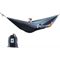 MoreThanHip single Reise-Hängematte Shades of grey MoreThanHip single Reise-Hängematte Shades of grey