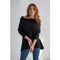 KOKOworld Damen Bluse Minimal aus Bio-Baumwolle