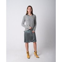 Alma & Lovis Wendepullover aus Baby-Aplaka | Handpaint Pullover